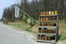 Roadside trade Korostyshiv area, Zhytomyr Region, Roads 