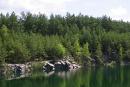 Quarry lake, Zhytomyr Region, Geological sightseeing 