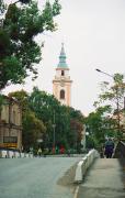 Beregove. Bridge over canal Werke, Zakarpattia Region, Cities 