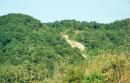 Vorochovo. Cliff of volcanic rock, Zakarpattia Region, Geological sightseeing 