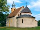 Goriany (Uzhgorod). Goriany church-rotunda, Zakarpattia Region, Churches 