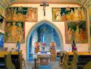 Goriany (Uzhgorod). Interior of Goriany temple, Zakarpattia Region, Churches 