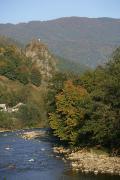 Kostylivka. Lovers rock Kuziysky array, Zakarpattia Region, Rivers 