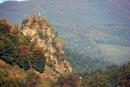 Kostylivka. Lovers rock (view from south), Zakarpattia Region, Geological sightseeing 
