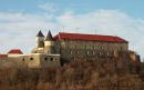 Mukacheve. View of Mukacheve castle from east, Zakarpattia Region, Fortesses & Castles 