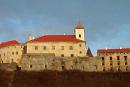 Mukacheve. Hulk castle Palanok, Zakarpattia Region, Fortesses & Castles 