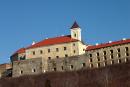 Mukacheve. Powerful fortifications of castle Palanok, Zakarpattia Region, Fortesses & Castles 