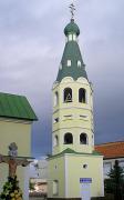 Mukacheve. Bell tower of Cathedral, Zakarpattia Region, Churches 
