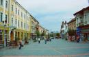 Mukacheve. Pedestrian street Pushkin, Zakarpattia Region, Cities 