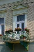 Mukacheve. Stylish city balcony, Zakarpattia Region, Cities 