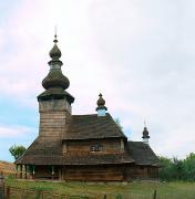 Svaliava. Southern facade of St. Michael's Church, Zakarpattia Region, Churches 