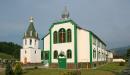 Svaliava. Housing and bell tower of monastery, Zakarpattia Region, Monasteries 