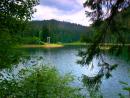 Reserve Synevyr. Cozy Lake Synevyr, Zakarpattia Region, National Natural Parks 