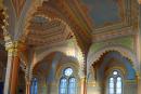Uzhgorod. Under arches of synagogue-philharmonic, Zakarpattia Region, Churches 