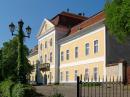 Uzhgorod. Front facade of Art Museum, Zakarpattia Region, Civic Architecture 