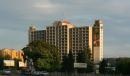 Uzhgorod. Hotel on square of Cyril & Methodius, Zakarpattia Region, Civic Architecture 