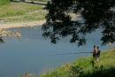 Uzhgorod. Caught in queue, Zakarpattia Region, Rivers 