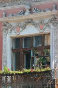 Uzhgorod. Openwork frame balcony, Zakarpattia Region, Cities 