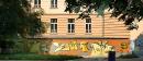 Uzhgorod. Fragment of urban graffiti, Zakarpattia Region, Cities 