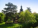 Uzhgorod. Shelestovo church near castle walls, Zakarpattia Region, Museums 