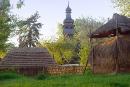 Uzhgorod. Bell tower of church Shelestovo, Zakarpattia Region, Museums 