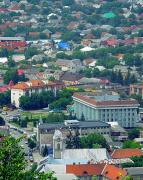 Hust. City roof, Zakarpattia Region, Cities 