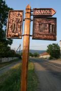 Chynadiyovo. Roadside Index, Zakarpattia Region, Roads 