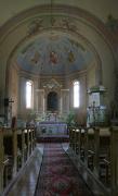 Chop. Interior of church of St. Anna, Zakarpattia Region, Churches 