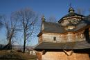 Yasinia. Unique Strukivska Church, Zakarpattia Region, Churches 