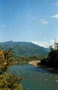 Lug. Tisa River rapids channel, Zakarpattia Region, Rivers 