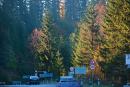 Road Yaremcha  Rakhiv dives in Transcarpathia, Zakarpattia Region, Roads 