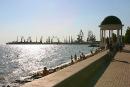 Berdiansk. City embankment and port, Zaporizhzhia Region, Cities 