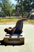 Berdiansk. Monument goby-breadwinner, Zaporizhzhia Region, Monuments 