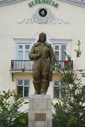 Berdiansk. Monument to pilots Polina Osypenko, Zaporizhzhia Region, Monuments 
