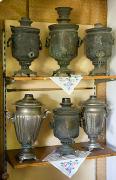 Vasylivka. Samovar collection at museum-reserve, Zaporizhzhia Region, Museums 