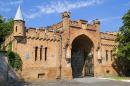 Vasylivka. External facade of North wing of estate, Zaporizhzhia Region, Country Estates 