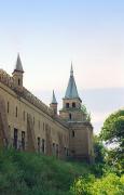 Vasylivka. Wall with buttresses estate Popov, Zaporizhzhia Region, Country Estates 