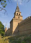 Vasylivka. Kremlin battlements on fence of estate, Zaporizhzhia Region, Country Estates 