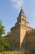 Vasylivka. Main tower of western fence of estate, Zaporizhzhia Region, Country Estates 