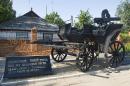 Guliaypole. Tachanka with machine gun Maxim, Zaporizhzhia Region, Monuments 