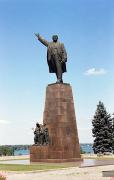 Zaporizhzhia. V. Lenin and Dnieper reservoir, Zaporizhzhia Region, Lenin's Monuments 