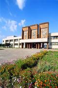 Zaporizhzhia. Main entrance of Youth palace, Zaporizhzhia Region, Civic Architecture 