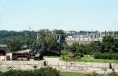 Zaporizhzhia. Towers of old gateway Dniproges, Zaporizhzhia Region, Cities 