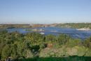 Zaporizhzhia. Beauty of tailrace Dniproges, Zaporizhzhia Region, Cities 