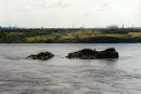 Zaporizhzhia. Rocks at northern edge of Khortytsia, Zaporizhzhia Region, Geological sightseeing 