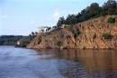 Zaporizhzhia. Granite coast of island Khortytsia, Zaporizhzhia Region, Rivers 