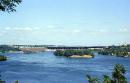 Zaporizhzhia. Main channel of river Dnieper, Zaporizhzhia Region, Cities 