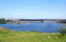 Zaporizhzhia. Dam and machine rooms Dniproges, Zaporizhzhia Region, Cities 