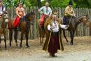 Zaporizhzhia. Horse theater in the southern part of island Khortytsia, Zaporizhzhia Region, Cities 