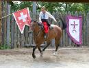 Zaporizhzhia. Horse theatre element of Cossack dressage, Zaporizhzhia Region, Cities 